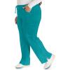 Dickies Scrubs for Women, Drawstring Cargo Scrub Pants with Four-Way Stretch and Moisture Wicking DK010(Teal Blue)