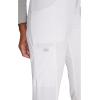 Dickies Scrubs for Women, Drawstring Cargo Scrub Pants with Four-Way Stretch and Moisture Wicking DK010(White)