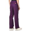 Dickies Women and Men Natural Rise Pant with 2 Pockets and Adjustable Drawstring, 83006(Eggplant)