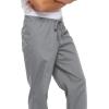 Dickies Women and Men Natural Rise Pant with 2 Pockets and Adjustable Drawstring, 83006(Grey)
