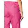 Dickies Women and Men Natural Rise Pant with 2 Pockets and Adjustable Drawstring, 83006(Hot Pink)