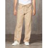 Dickies Women and Men Natural Rise Pant with 2 Pockets and Adjustable Drawstring, 83006(Khaki)