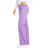 Dickies Women and Men Natural Rise Pant with 2 Pockets and Adjustable Drawstring, 83006(Sparkling Plum)