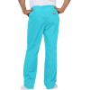 Dickies Women and Men Natural Rise Pant with 2 Pockets and Adjustable Drawstring, 83006(Turquoise)