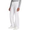Dickies Women and Men Natural Rise Pant with 2 Pockets and Adjustable Drawstring, 83006(White)