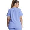Dickies Xtreme Stretch Women Scrubs Top V-Neck 82851(Ceil Blue)