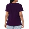 Dickies Xtreme Stretch Women Scrubs Top V-Neck 82851(Eggplant)