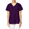Dickies Xtreme Stretch Women Scrubs Top V-Neck 82851(Eggplant)