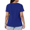 Dickies Xtreme Stretch Women Scrubs Top V-Neck 82851(Galaxy Blue)