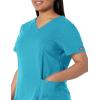 Dickies Xtreme Stretch Women Scrubs Top V-Neck 82851(Icy Turquoise)