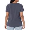 Dickies Xtreme Stretch Women Scrubs Top V-Neck 82851(Light Pewter)