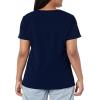 Dickies Xtreme Stretch Women Scrubs Top V-Neck 82851(Navy)