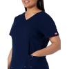 Dickies Xtreme Stretch Women Scrubs Top V-Neck 82851(Navy)