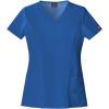 Dickies Xtreme Stretch Women Scrubs Top V-Neck 82851(Royal)