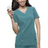 Dickies Xtreme Stretch Women Scrubs Top V-Neck 82851(Teal)
