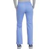 Gen Flex Scrubs for Women, Stretch Drawstring Cargo Pants for Women DK100(Ceil)