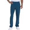 Dickies Advance Men Scrubs Pant Straight Leg Zip Fly Cargo DK205(Caribbean Blue)