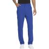 Dickies Advance Men Scrubs Pant Straight Leg Zip Fly Cargo DK205(Royal)