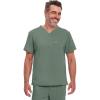 Dickies EDS Essentials Men Scrubs Top Tuckable V-Neck DK635(Olive)