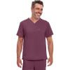 Dickies EDS Essentials Men Scrubs Top Tuckable V-Neck DK635(Wine)