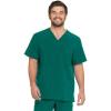 Dickies EDS Essentials Men Scrubs Top V-Neck DK645(Hunter Green)