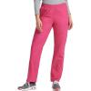 Dickies EDS Signature Scrubs for Women, Elastic Waist Pull-On Cargo Pants for Women in Soft Brushed Poplin – 86106(Hot Pink)