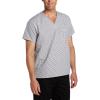 Dickies EDS Signature Scrubs for Women and Scrubs for Men, Unisex One Pocket V-Neck Top in Soft Brushed Poplin 83706(Houndstooth)