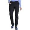 Dickies EDS Signature Women Scrubs Pant Mid Rise Tapered Leg Pull-on DK125(Black)