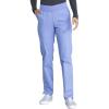 Dickies EDS Signature Women Scrubs Pant Mid Rise Tapered Leg Pull-on DK125(Ciel)