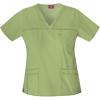 Dickies Gen Flex Women Scrubs Top V-Neck 817455(Desert Sage)