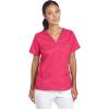 Dickies Gen Flex Women Scrubs Top V-Neck 817455(Hot Pink)