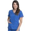 Dickies Gen Flex Women Scrubs Top V-Neck 817455(Royal)