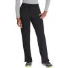 Dickies Scrubs for Women, Drawstring Cargo Scrub Pants with Four-Way Stretch and Moisture Wicking DK010(Black)