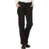 Gen Flex Scrubs for Women, Stretch Drawstring Cargo Pants for Women DK100(Black)