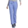 Gen Flex Scrubs for Women, Stretch Drawstring Cargo Pants for Women DK100(Ceil)