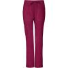 Gen Flex Scrubs for Women, Stretch Drawstring Cargo Pants for Women DK100(D-wine)