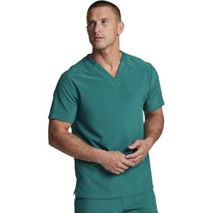 Dickies EDS Women Scrubs Top V-Neck DK700(Hunter Green)