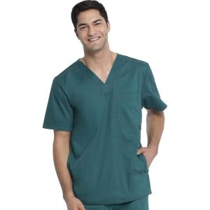 Dickies Gen Flex Men Scrubs Top V-Neck 81722(Hunter)