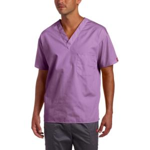 Dickies Gen Flex Men Scrubs Top V-Neck 81722(Violet)