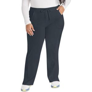Dickies Scrubs for Women, Drawstring Cargo Scrub Pants with Four-Way Stretch and Moisture Wicking DK010(Pewter)