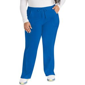 Dickies Scrubs for Women, Drawstring Cargo Scrub Pants with Four-Way Stretch and Moisture Wicking DK010(Royal)