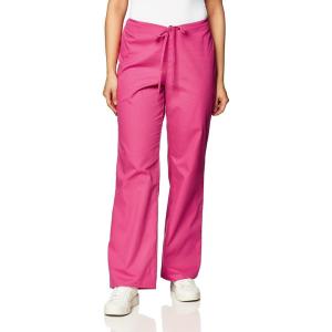 Dickies Women and Men Natural Rise Pant with 2 Pockets and Adjustable Drawstring, 83006(Hot Pink)