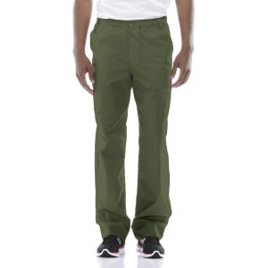 Dickies Women and Men Natural Rise Pant with 2 Pockets and Adjustable Drawstring, 83006(Olive)