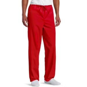 Dickies Women and Men Natural Rise Pant with 2 Pockets and Adjustable Drawstring, 83006(True Red)