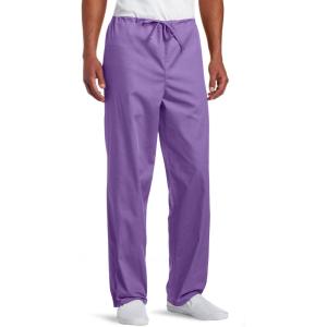 Dickies Women and Men Natural Rise Pant with 2 Pockets and Adjustable Drawstring, 83006(Violet)