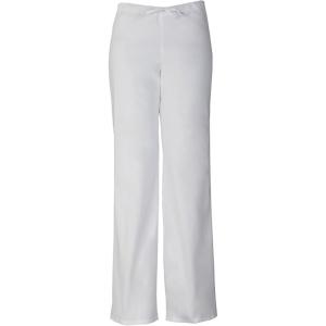 Dickies Women and Men Natural Rise Pant with 2 Pockets and Adjustable Drawstring, 83006(White)