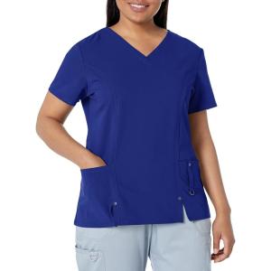 Dickies Xtreme Stretch Women Scrubs Top V-Neck 82851(Galaxy Blue)