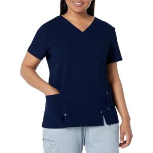 Dickies Xtreme Stretch Women Scrubs Top V-Neck 82851(Navy)