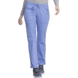 Gen Flex Scrubs for Women, Stretch Drawstring Cargo Pants for Women DK100(Ceil)