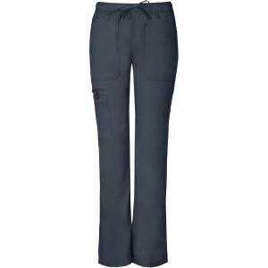 Gen Flex Scrubs for Women, Stretch Drawstring Cargo Pants for Women DK100(Lt. Pewter)